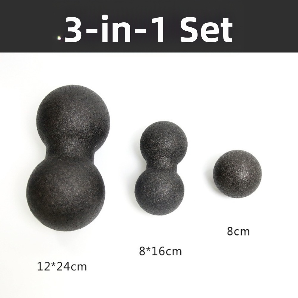 Acupressure Ball Set - Bola Pijat Kacang Lacrosse Ganda untuk