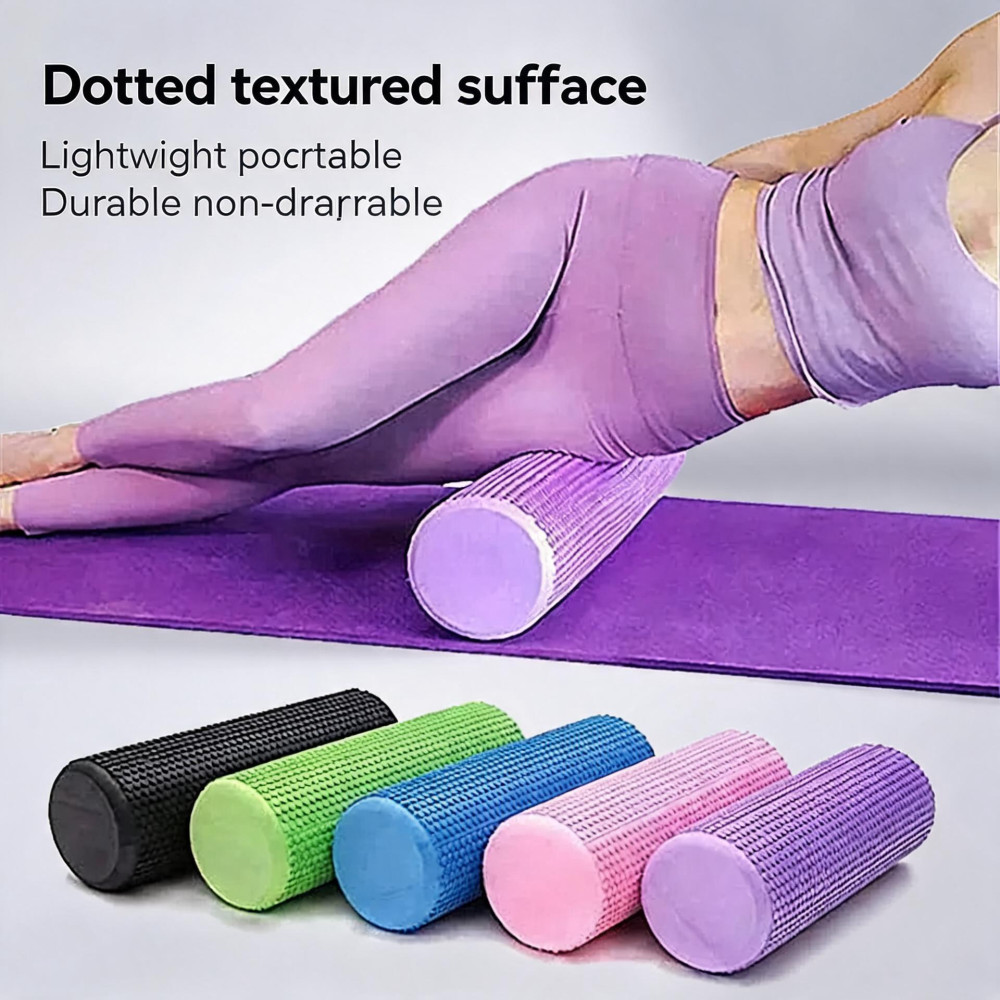 Pilates Yoga Home - Roller Yoga Bulat Silinder Busa EVA