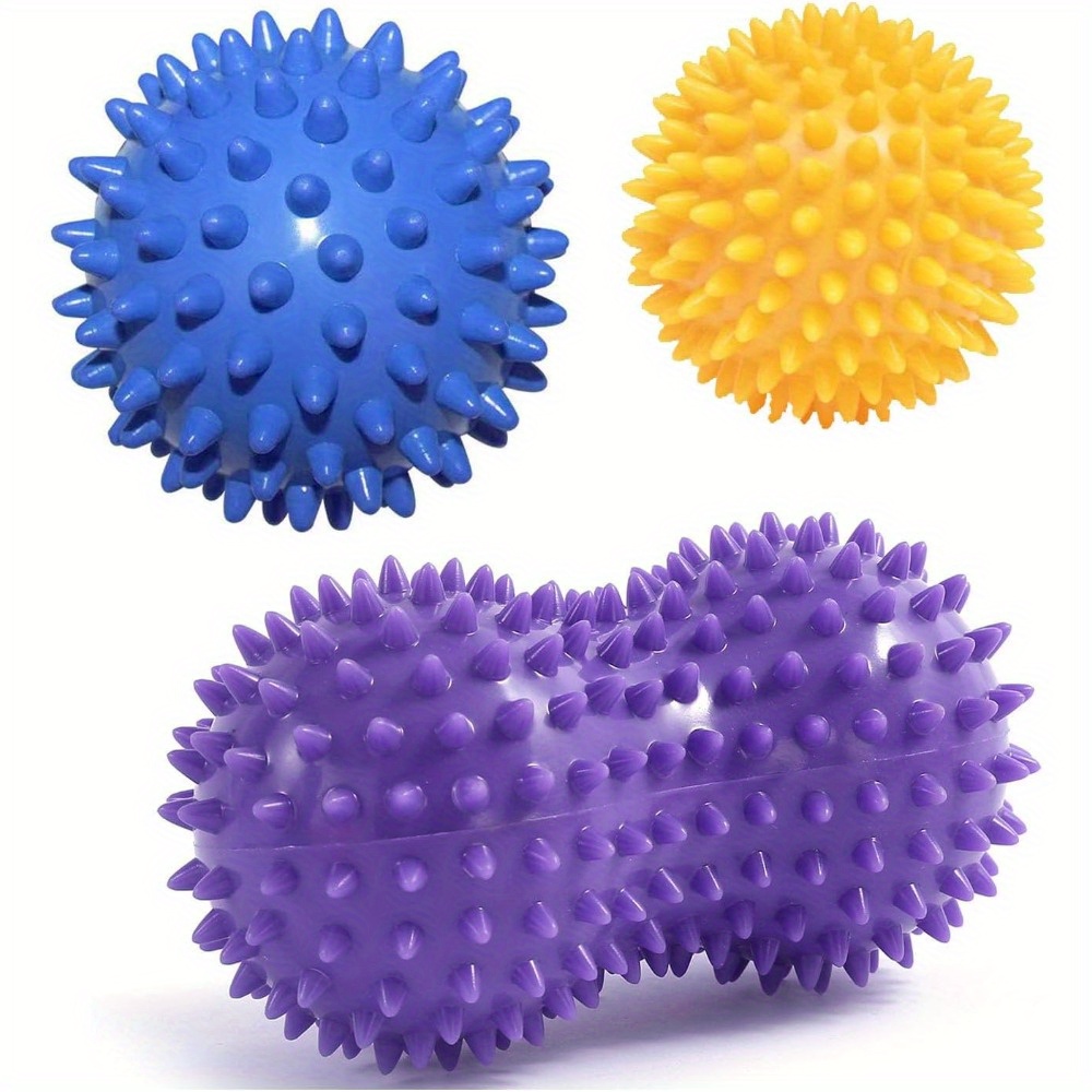 Acupressure Ball Set - Set Bola Pijat Berduri (3 Buah)
