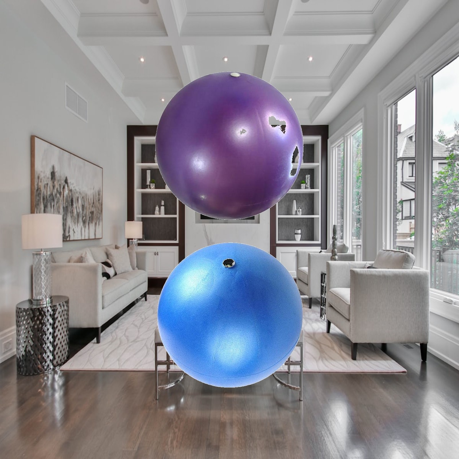 Pilates Yoga Or Gym - Bola Yoga Fitness 25cm Bola Pilates