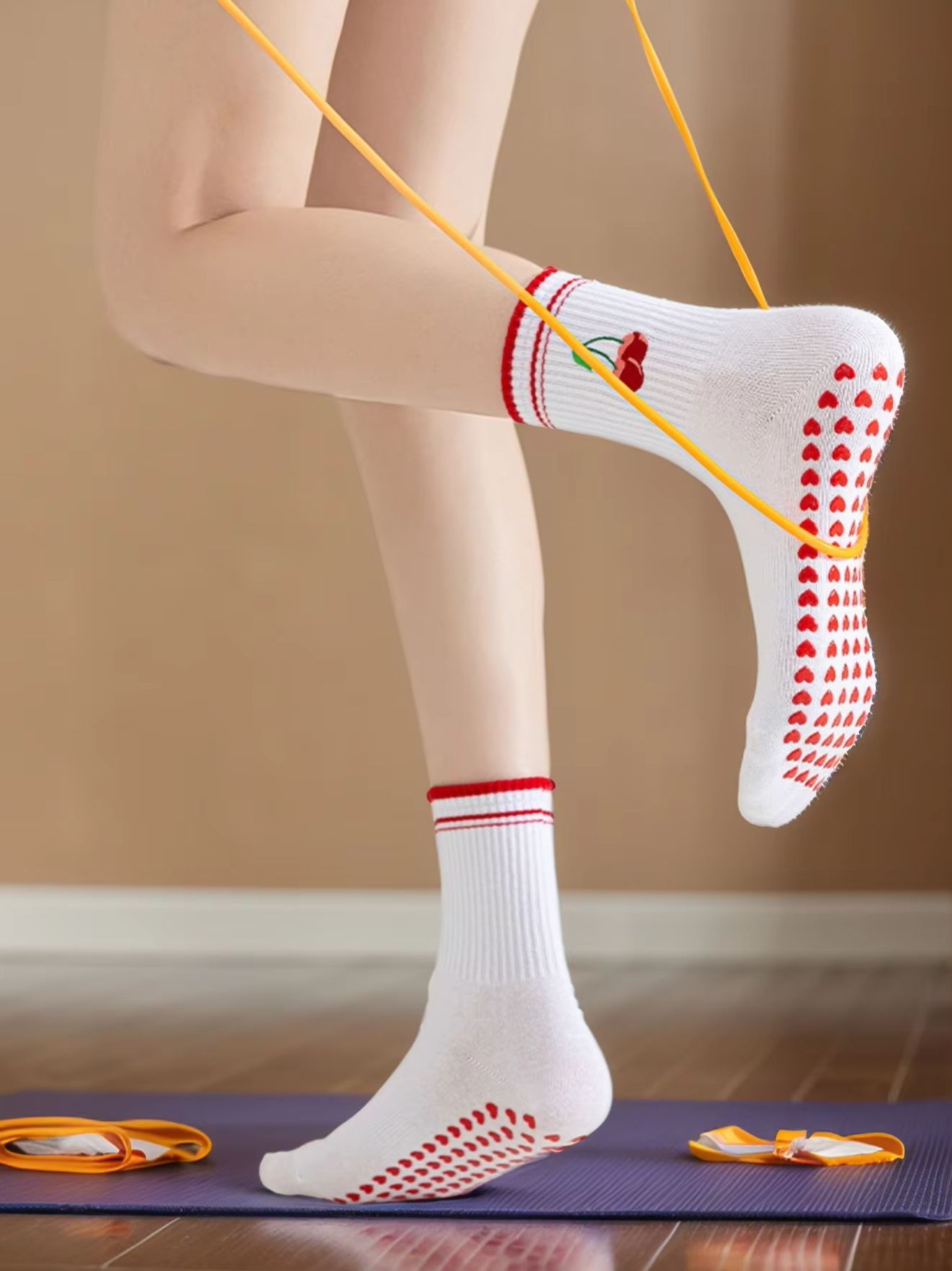 Pilates & Yoga Vida - 1 Pasang Kaus Kaki Yoga Profesional