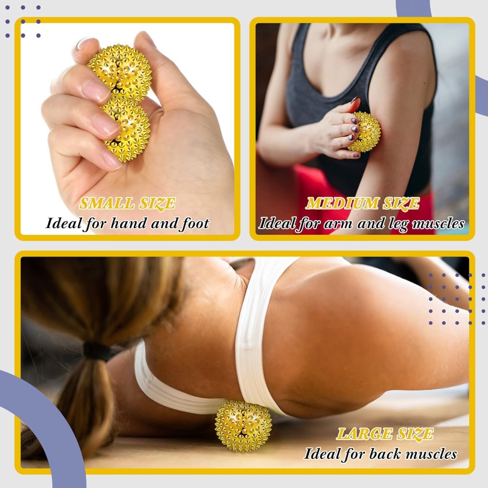 6 buah/set bola pijat magnetik - Acupressure Ball Set ulasan dan harga