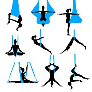 Ayunan Yoga Hammock Senam Udar - Pilates Yoga Aerial ulasan dan harga