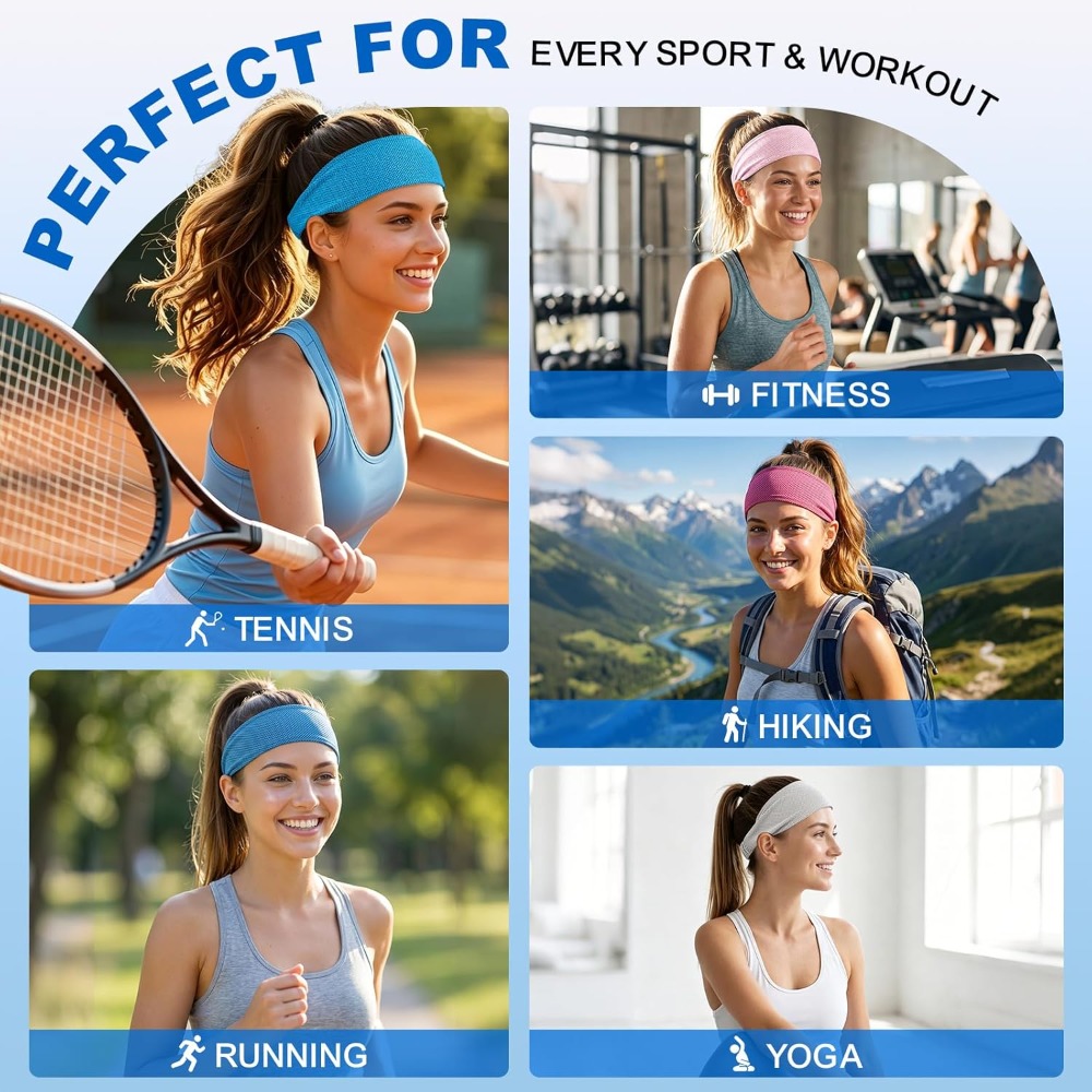 Headband Olahraga Pendingin, B - Pilates Yoga Towel ulasan dan harga