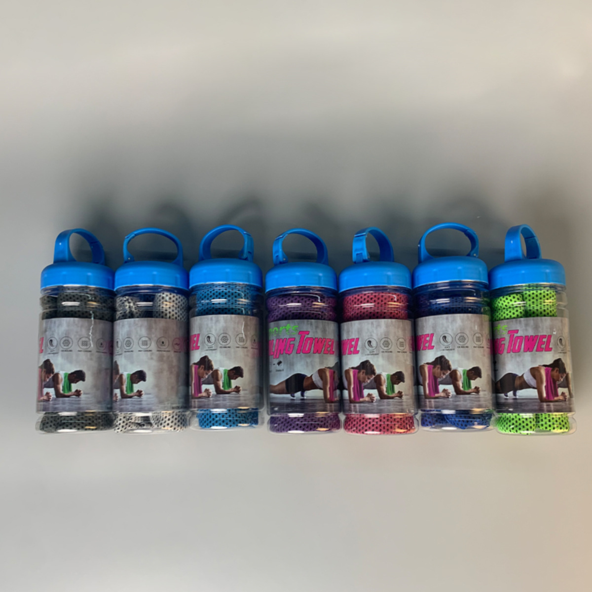 Handuk Pendingin dengan Botol  - Pilates Yoga Towel ulasan dan harga