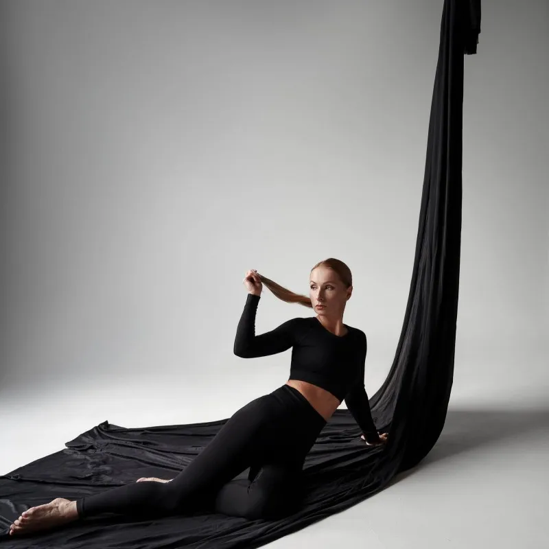 Tempat tidur gantung Yoga kain - Pilates Yoga Aerial ulasan dan harga