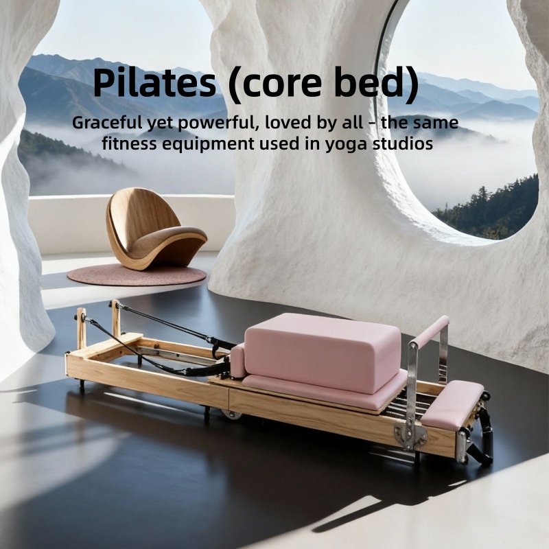 Pilates Core Bed Lipat Kayu Ka - Pilates Yoga Home ulasan dan harga