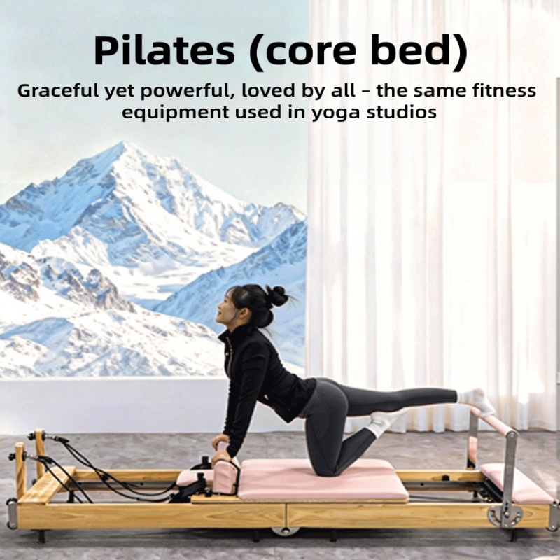 Pilates Core Bed Lipat Kayu Ka - Pilates Yoga Home ulasan dan harga